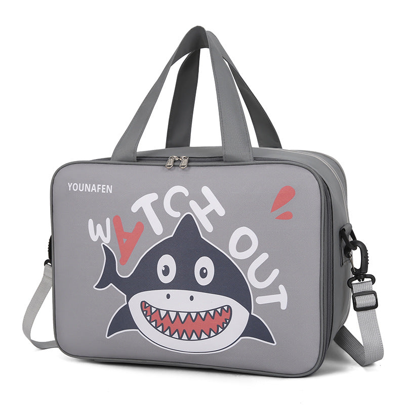 Adorable Cat Print Messenger Bag