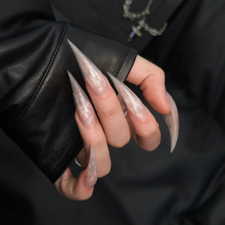 Glamorous Stiletto Press-On Nail Design