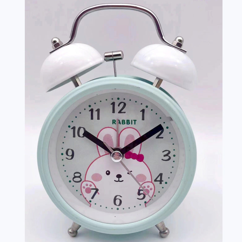 Nostalgic children's alarm clock with cheerful animal motif Stornfield