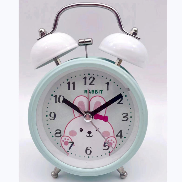 Nostalgic children's alarm clock with cheerful animal motif Stornfield
