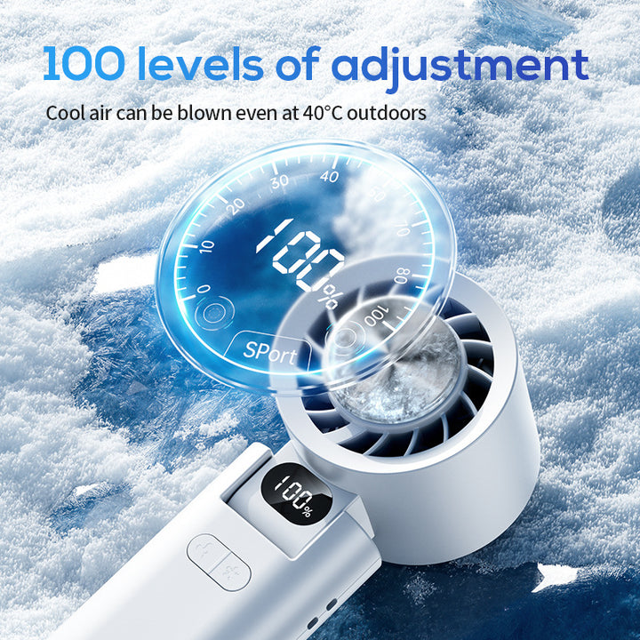 Unisex Rechargeable Handheld Cooling Fan Stornfield