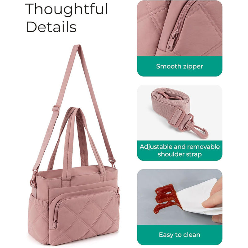 Multifunctional Laptop Bag with Detachable Shoulder Strap Stornfield