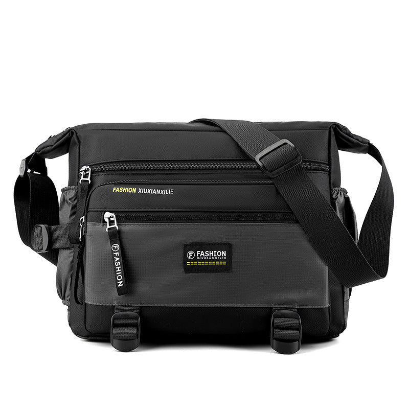 Multi-Pocket Messenger Bag