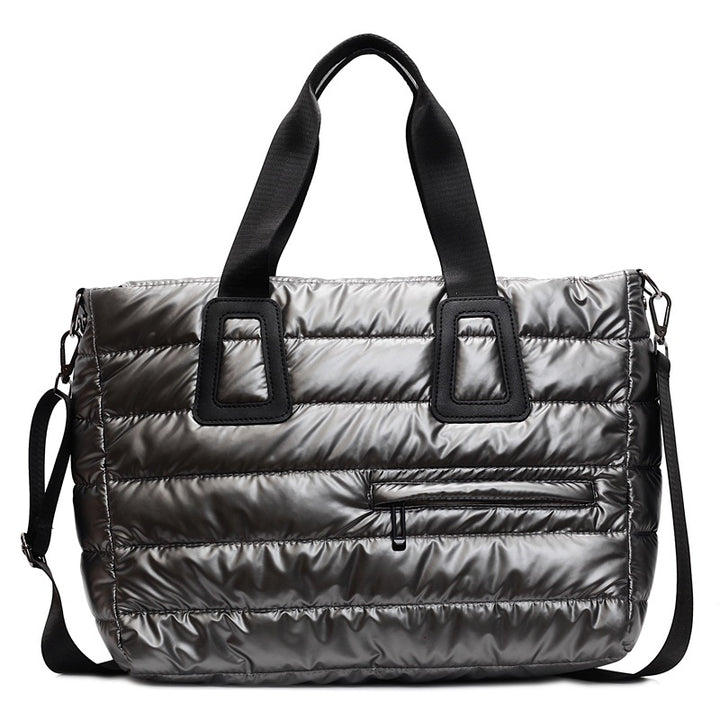 Insulated Puffer Travel Tote
