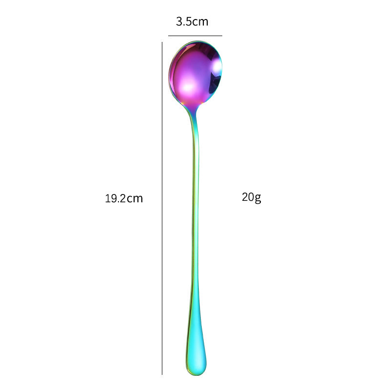 Elegant teaspoon with polished gold surface Stornfield