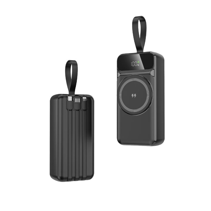Portable Wireless Powerbank with Intelligent Charging Management and Digital Display Stornfield