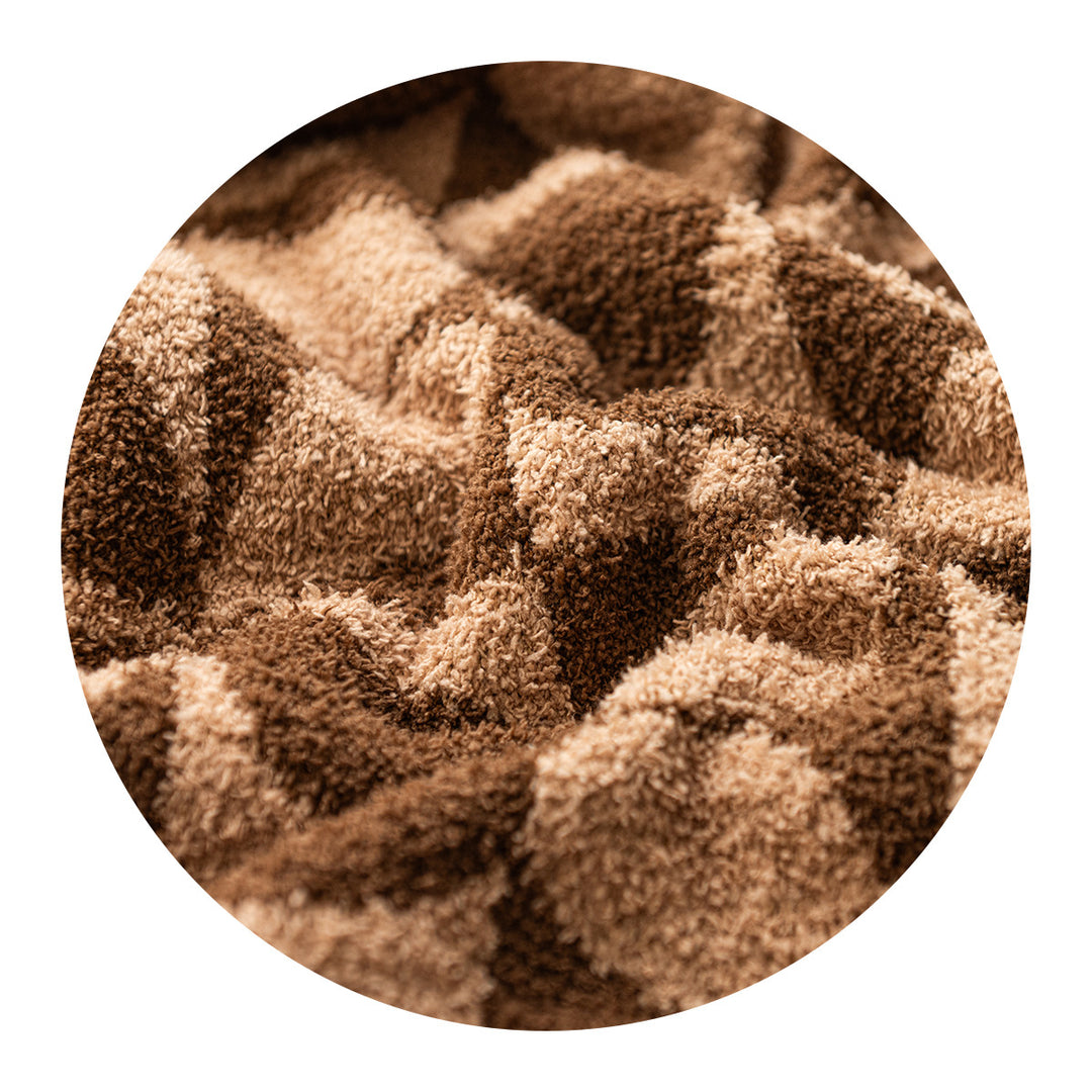 Decorative Textured Throw Blanket