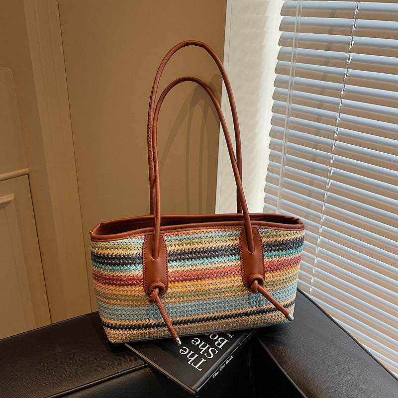 Stylish Woven Handbag