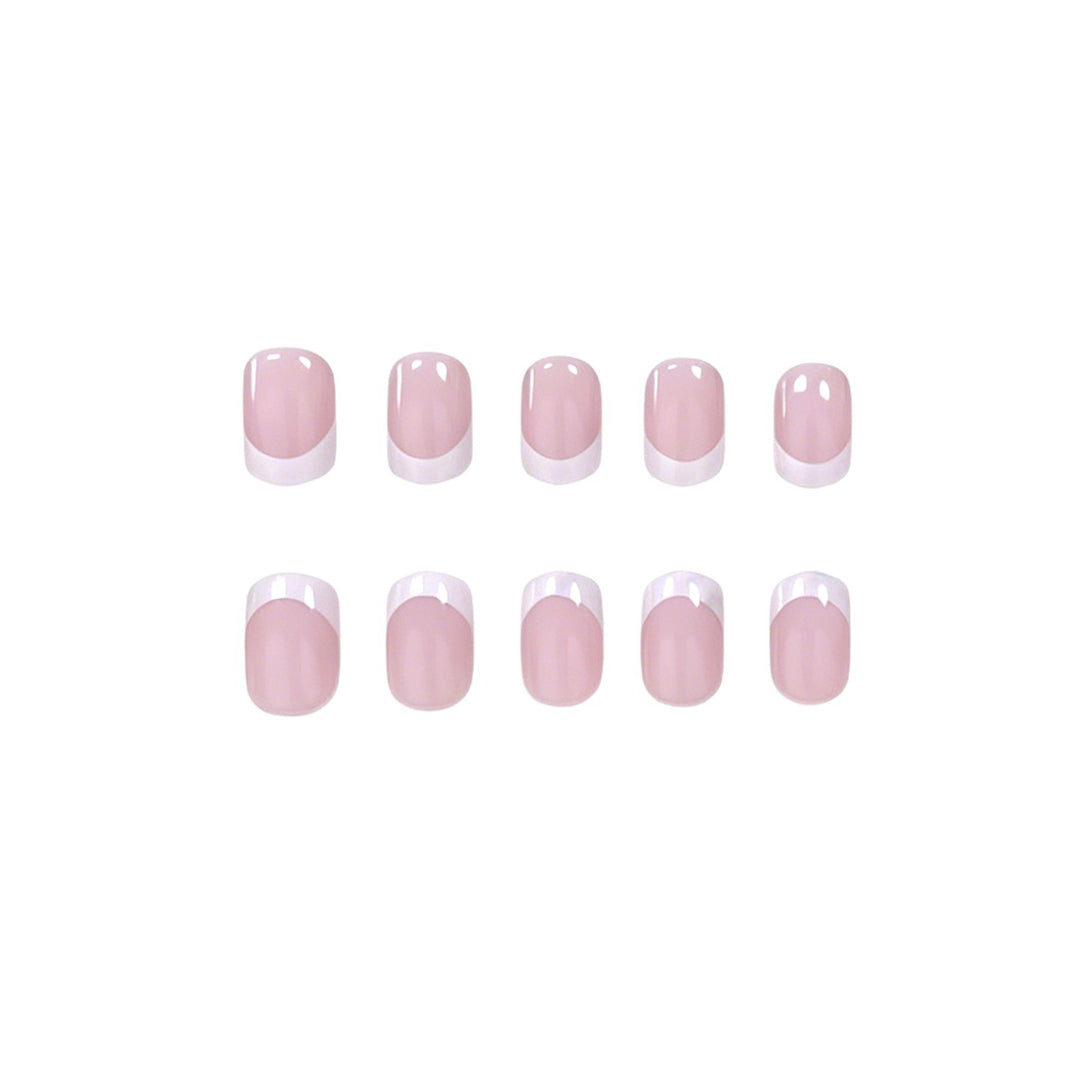 French Tip Gel Nail Enhancements Stornfield