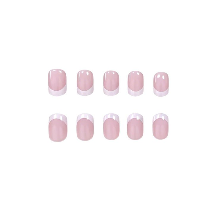 French Tip Gel Nail Enhancements Stornfield