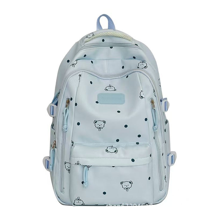 Cute Polka Dot Print Backpack Stornfield