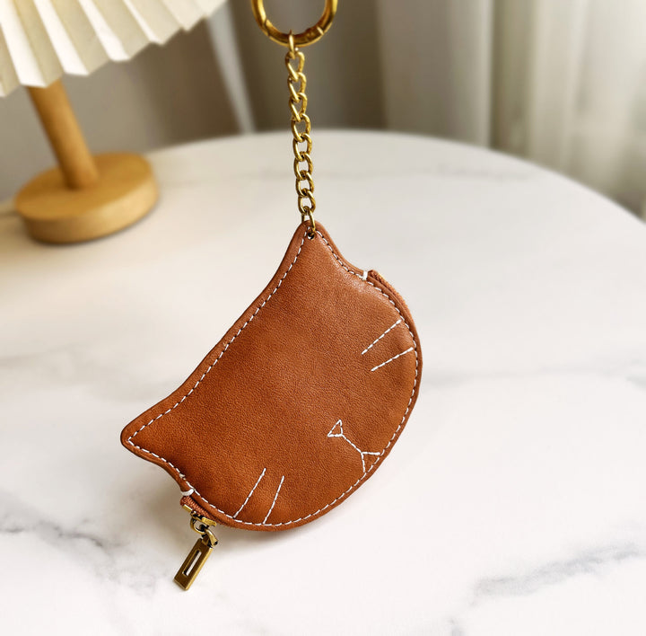 Charming Cat-Shaped Coin Pouch