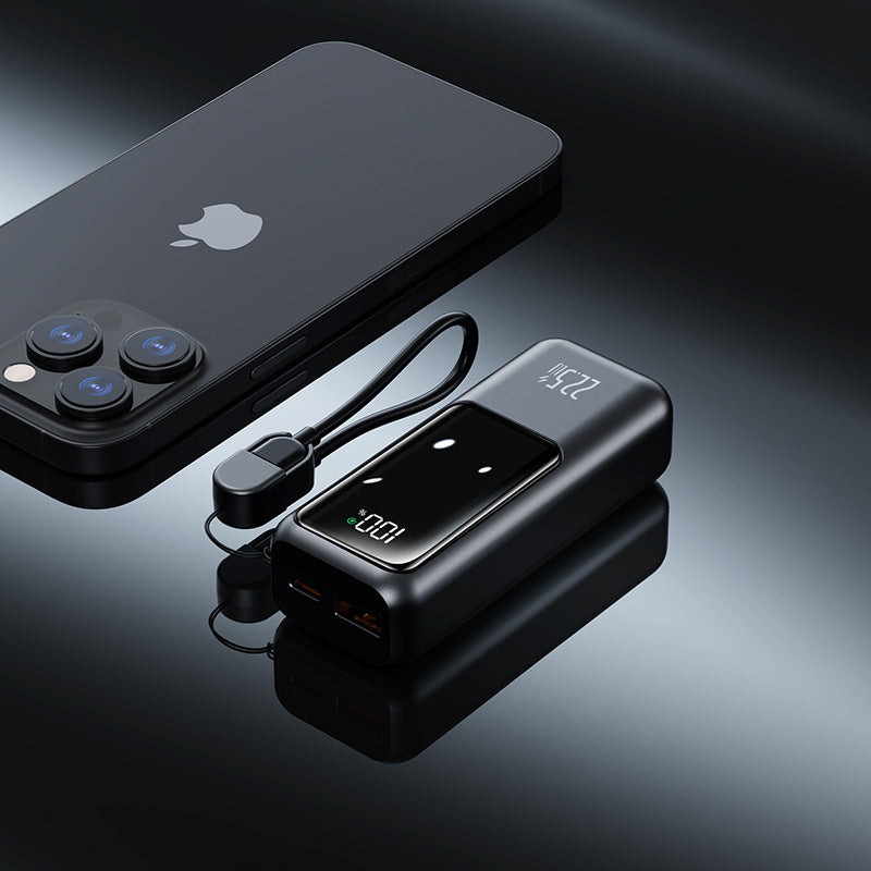 Portable power bank with digital energy display and fast charging function Stornfield