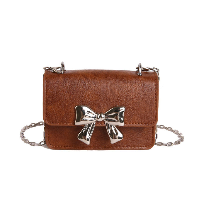 WoCharming Bow-Embellished Mini Handbag Stornfield