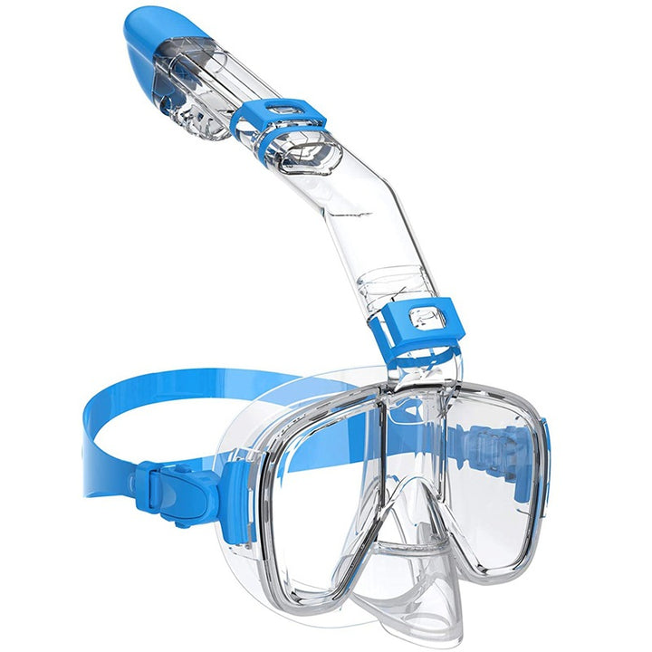 Snorkel mask with integrated swimming goggles Stornfield