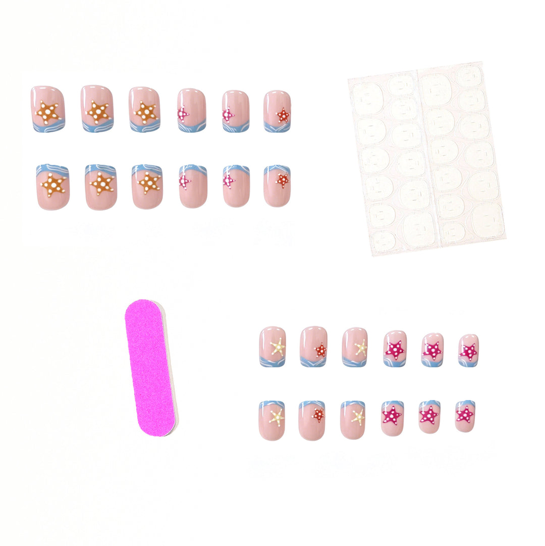Beach-themed Nail Art Set Stornfield