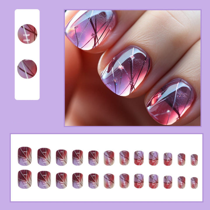 Artistic Ombre Nail Art Extensions Stornfield