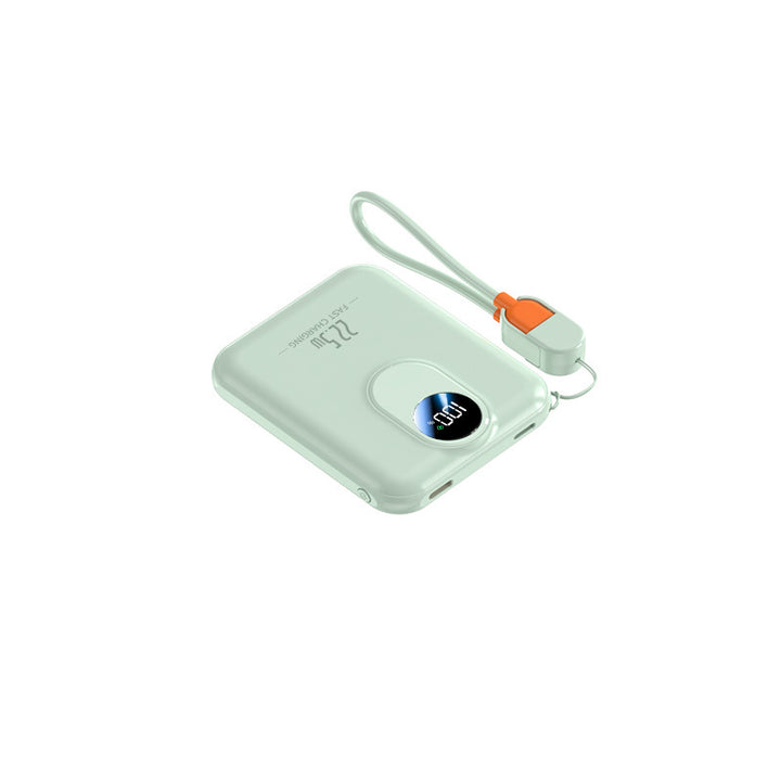 Portable power bank with intelligent fast charging interface and digital display Stornfield
