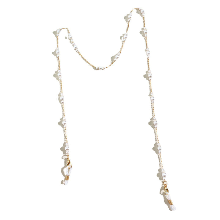 Elegant Pearl-Embellished Eyewear Chain Stornfield