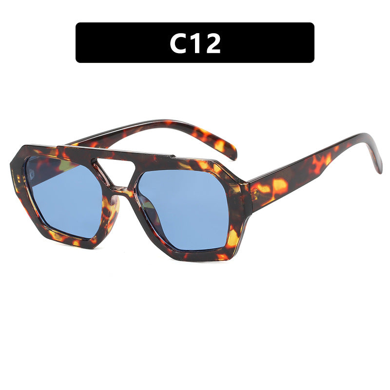 Ladies stylish sunglasses in distinctive octagonal design Stornfield