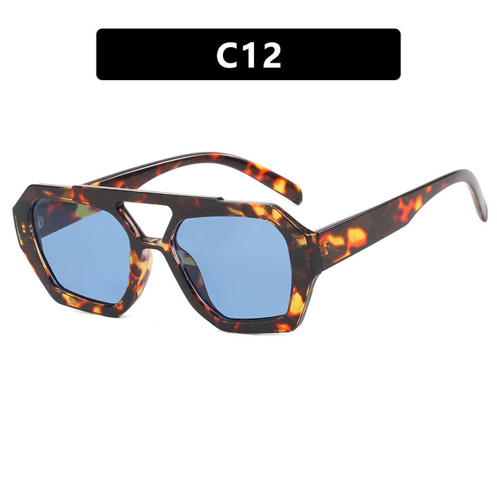 Ladies stylish sunglasses in distinctive octagonal design Stornfield