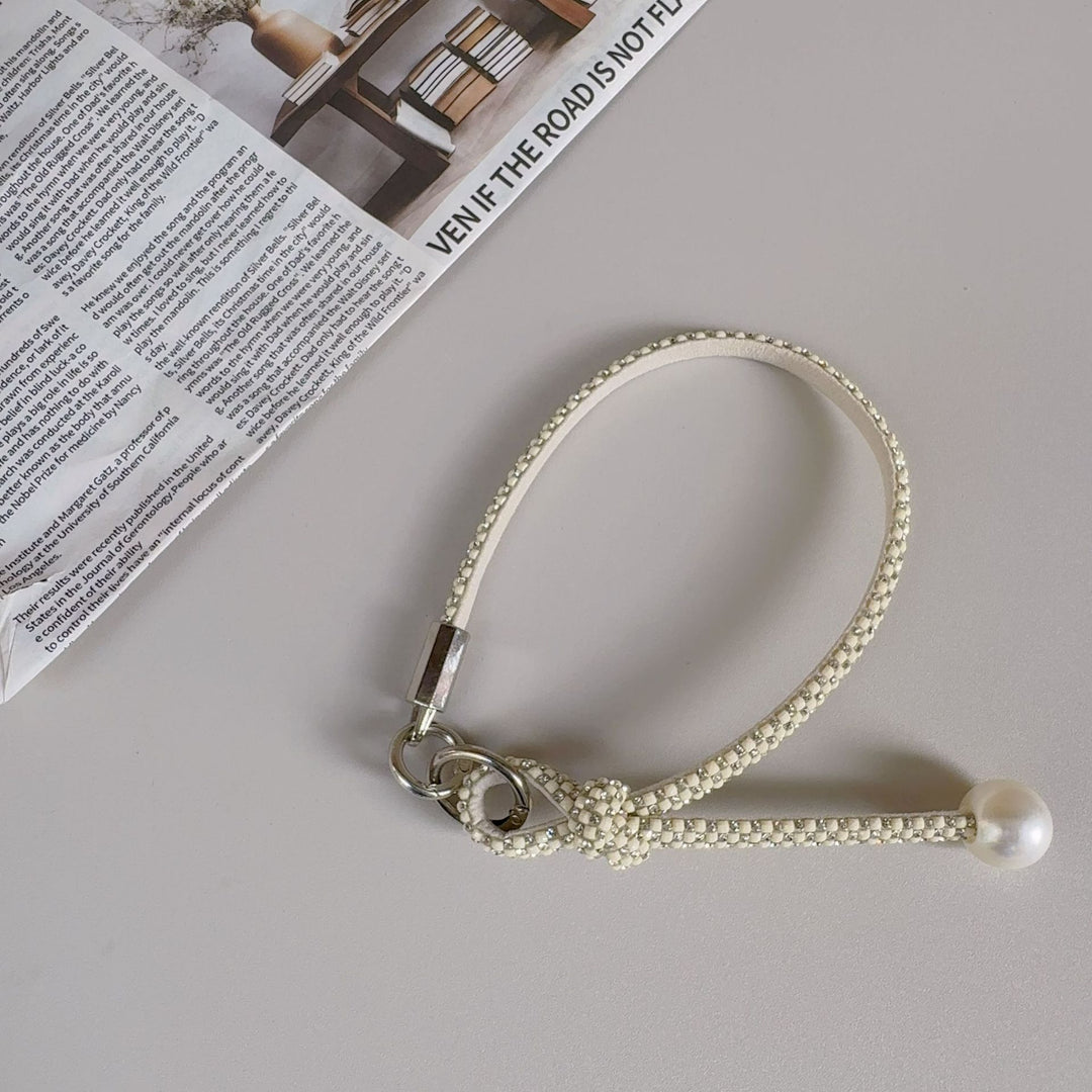 Elegant Knotted Pearl Bracelet Strap Stornfield