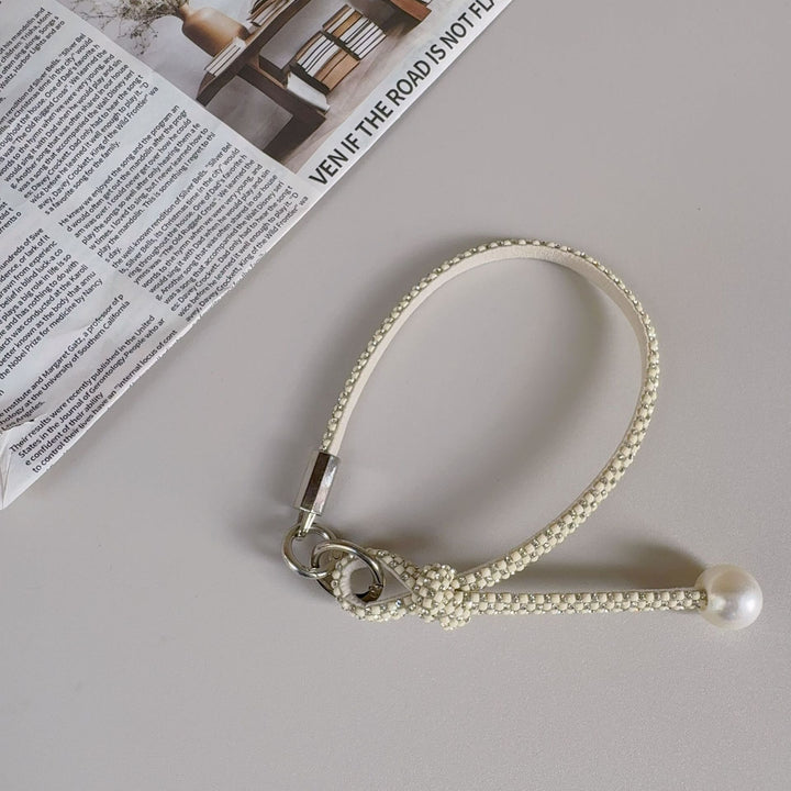 Elegant Knotted Pearl Bracelet Strap Stornfield