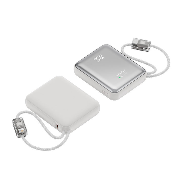 Power bank with integrated fast charging function and digital capacity display Stornfield