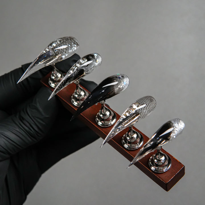 Decorative Stiletto Press-On Nail Set