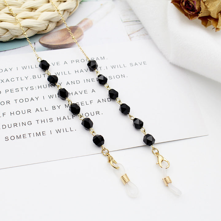 Crystal-Embellished Eyewear Chain Stornfield