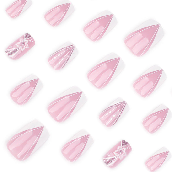 Artistic nail art with floral design Stornfield