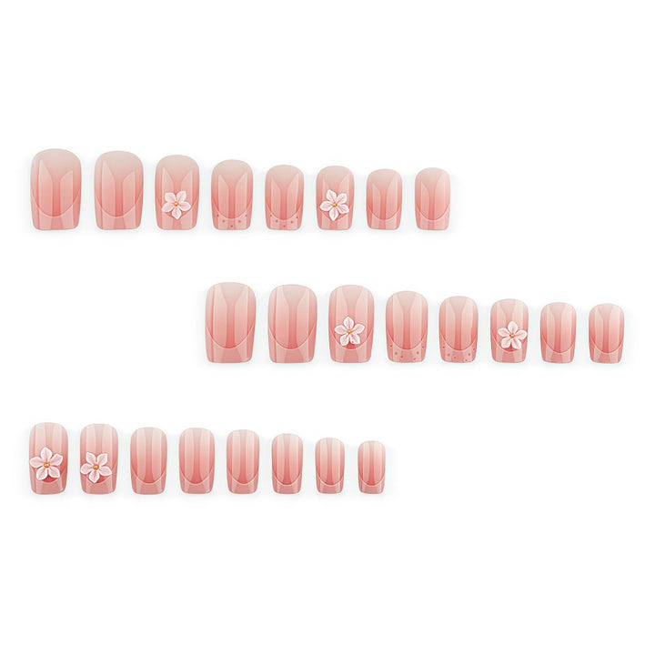 Artificial nails with delicate flower design Stornfield