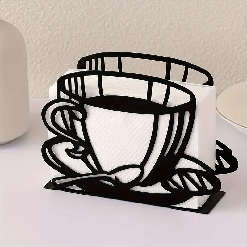 Elegant napkin holder made of metal Stornfield