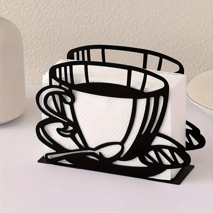 Elegant napkin holder made of metal Stornfield
