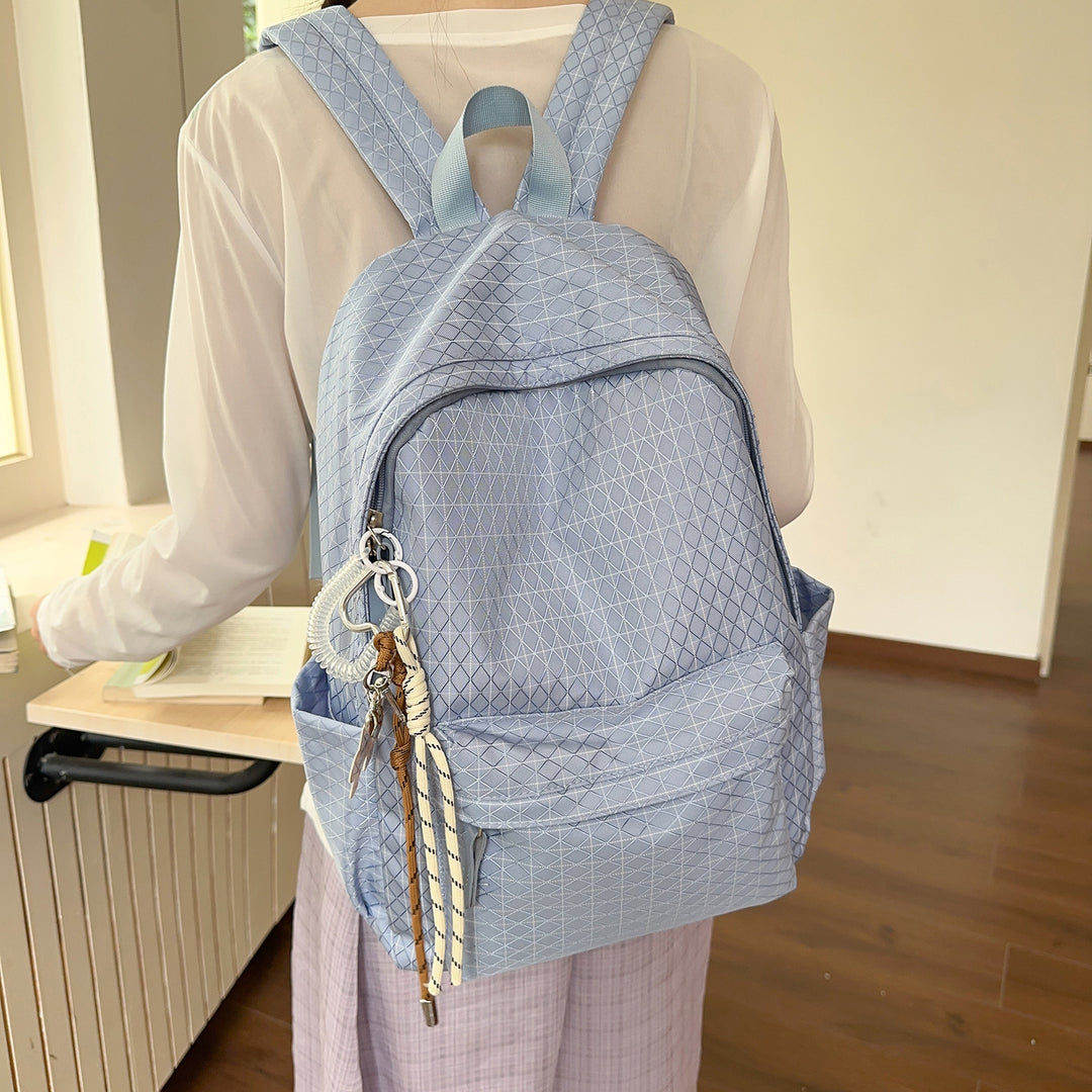 Casual Checkered Backpack Stornfield