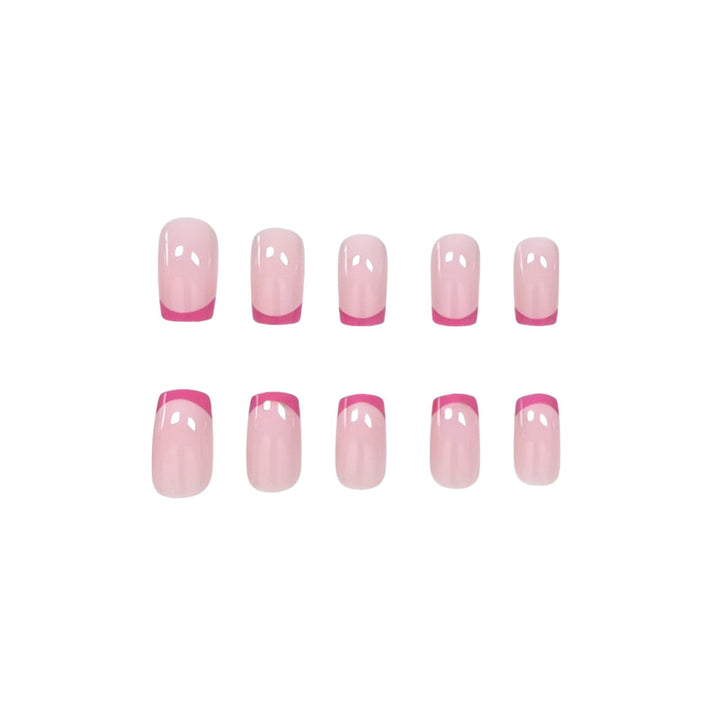 Elegant French Tip Nail Art Enhancements Stornfield 1789915404