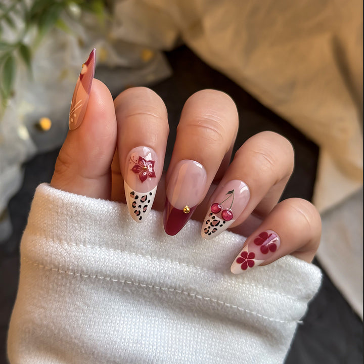 Elegant Decorative Press-On Nail Collection Stornfield
