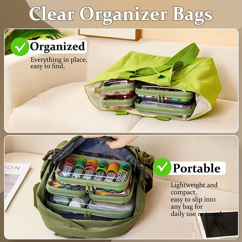 Storage Bag Set with Transparent Design Stornfield