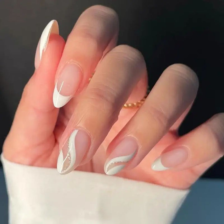 Glamorous Glitter Ombre Nail Enhancements Stornfield
