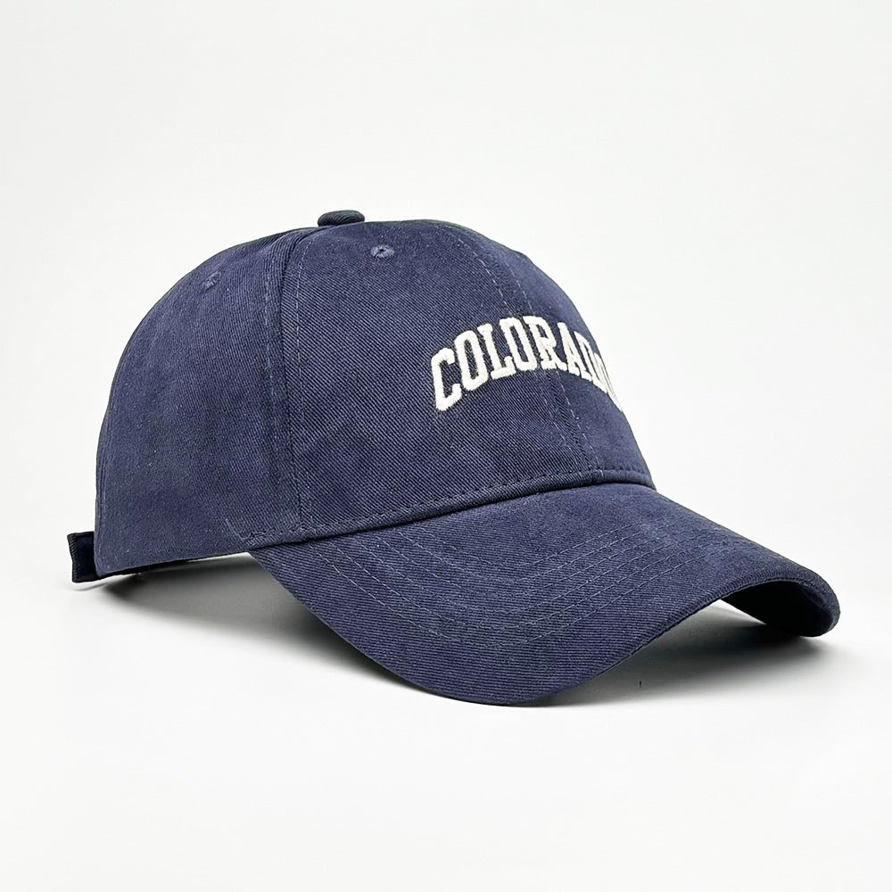 Women's fashionable cotton cap with embroidered lettering Stornfield