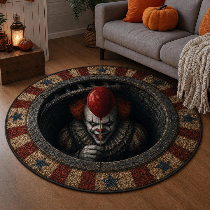 Halloween-Themed Decorative Area Rug