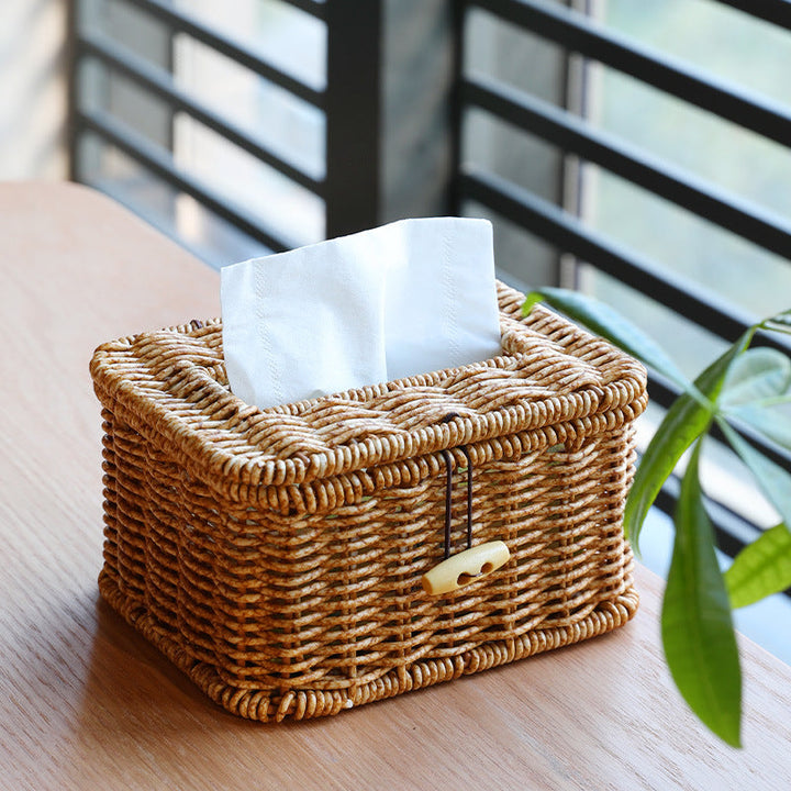Handwoven Decorative Storage Box Stornfield