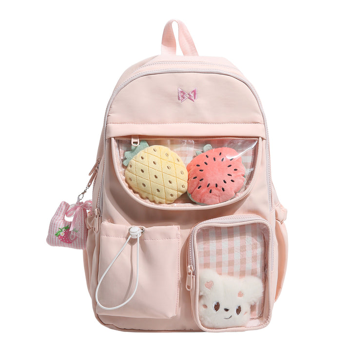 Functional Plush Storage Backpack Stornfield