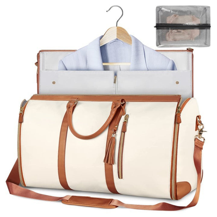 Stylish travel bag with integrated suit compartment Stornfield