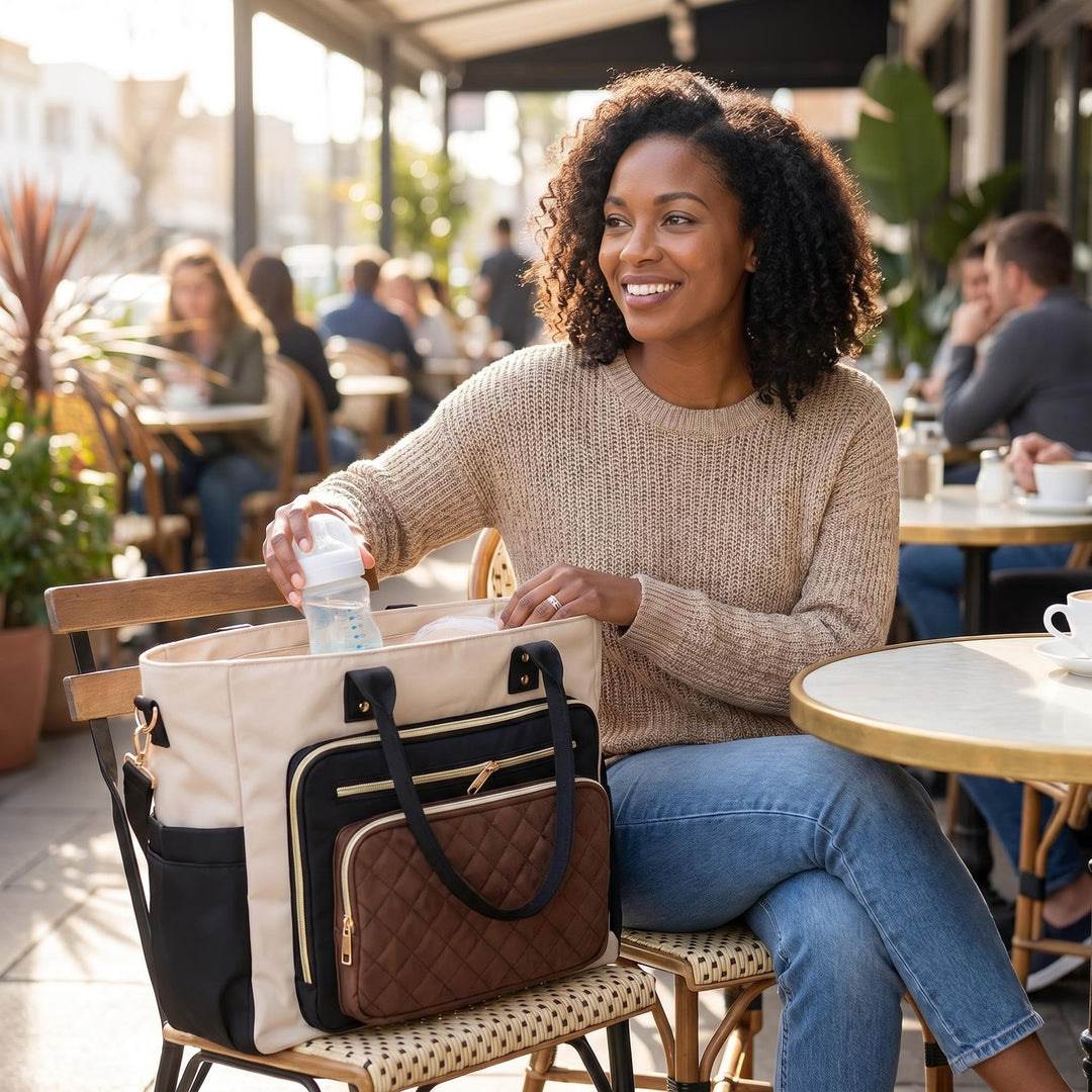 Handbag with Elegant Quilted Look Stornfield
