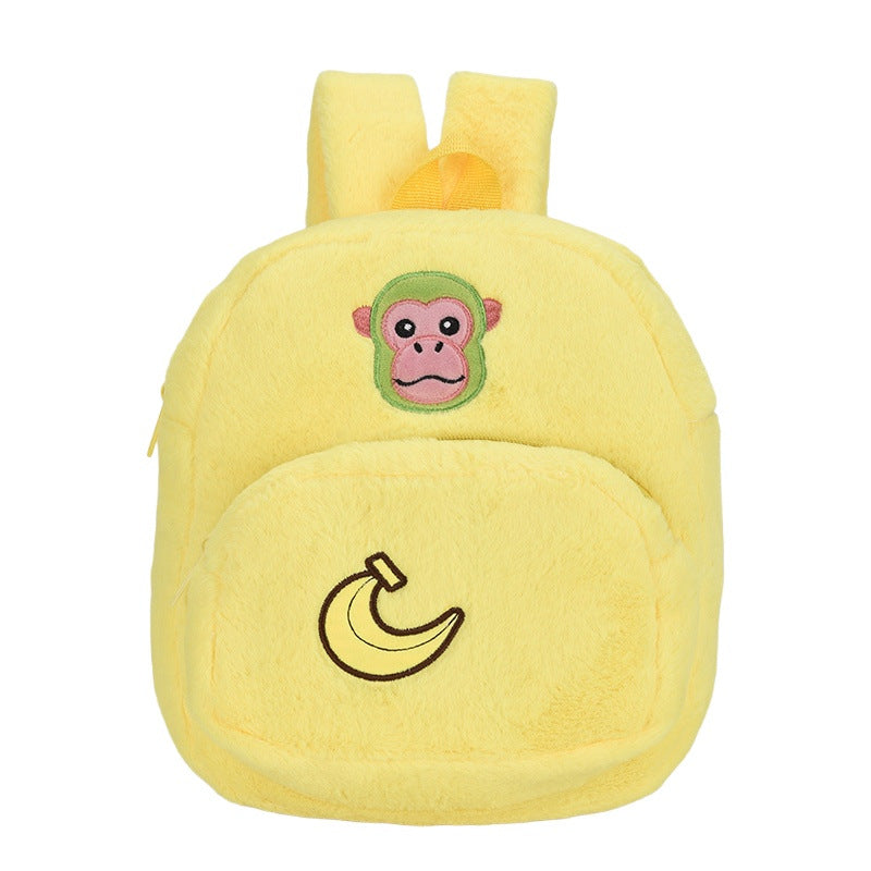 Plush children's backpack with cute monkey design Stornfield