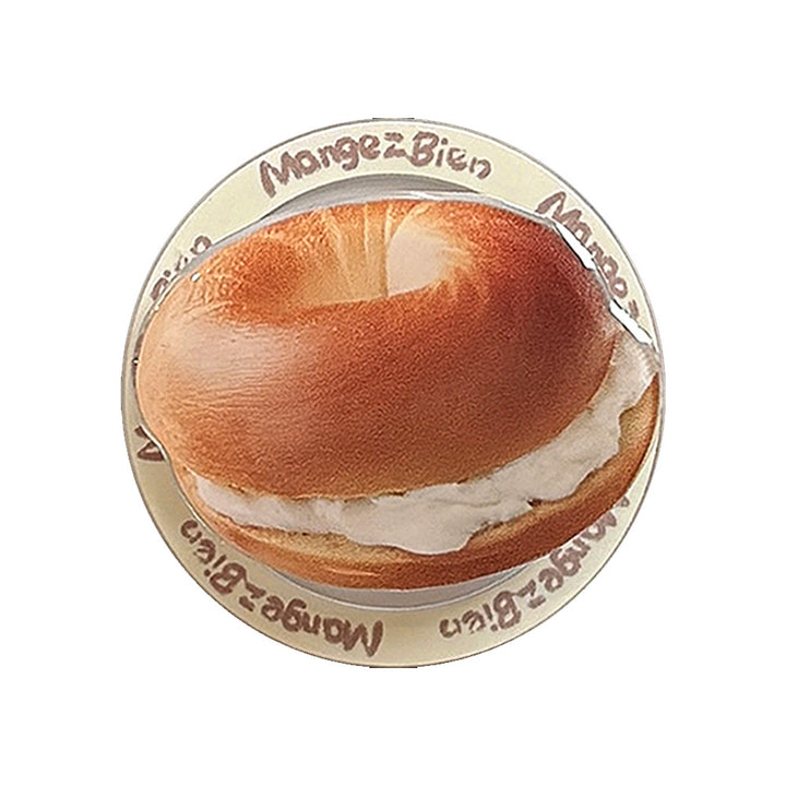 Bagel-shaped coffee cup coasters Stornfield