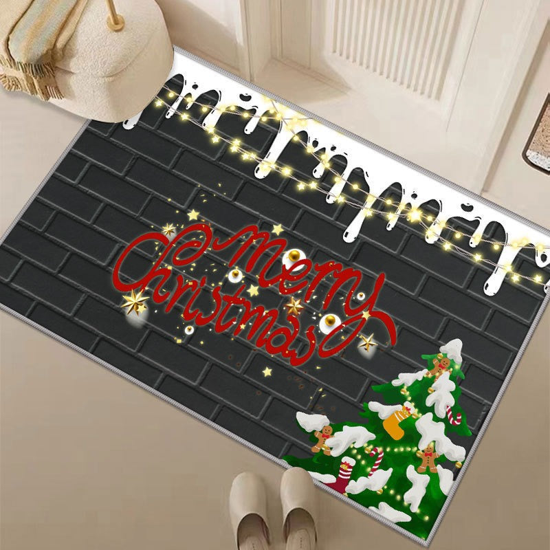 Christmas-Themed Decorative Floor Mat Stornfield