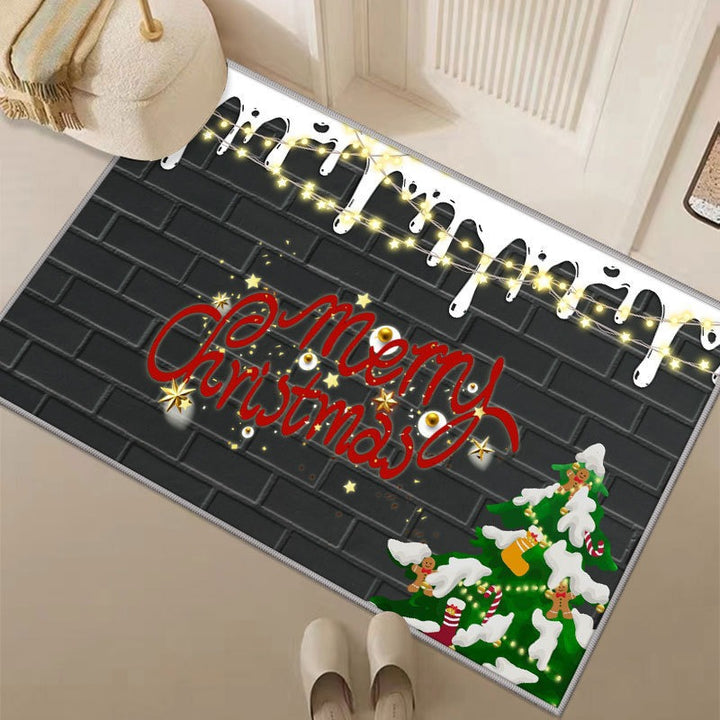 Christmas-Themed Decorative Floor Mat Stornfield