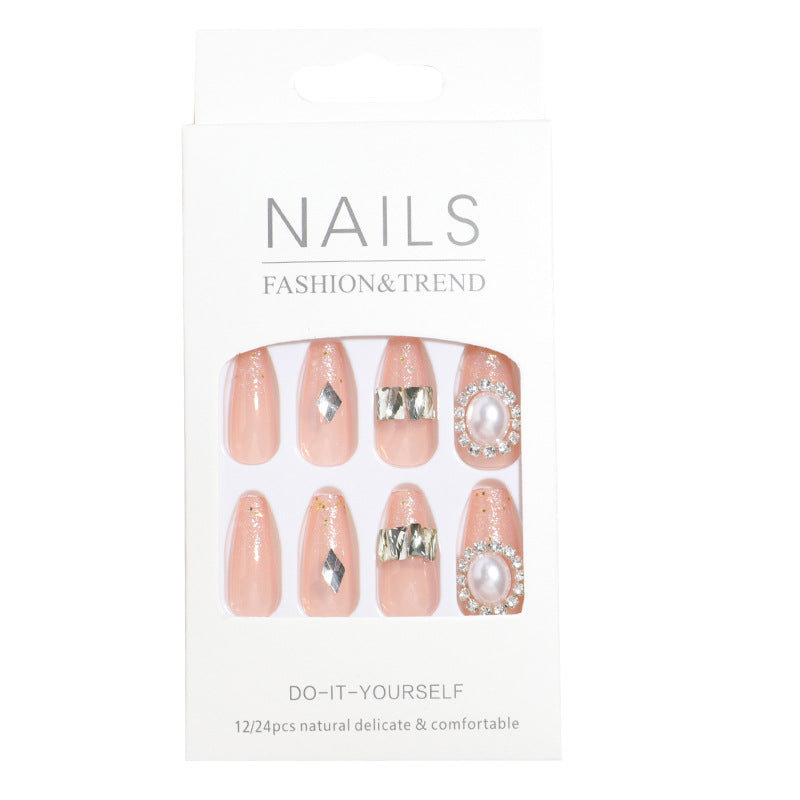 Premium Decorative Press-On Nail Set Stornfield